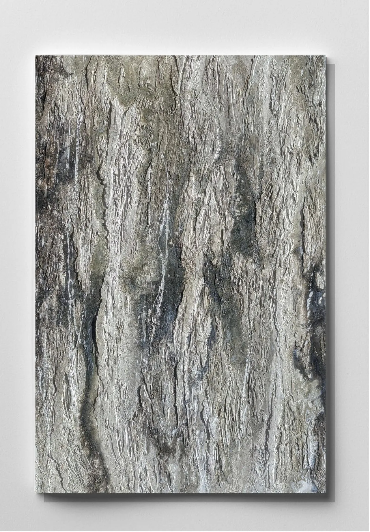 Rusto No. 002 — texture painting by Cristina Luque