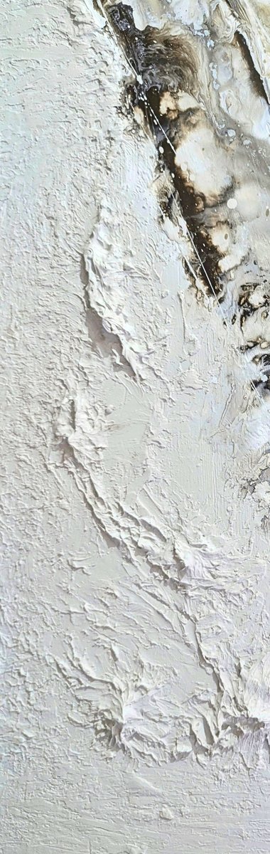 Texture — plaster and relief applied by Cristina Luque